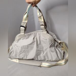 Nike One Club  Training Duffel Bag Gym Gray Overnight Travel Weekender MM